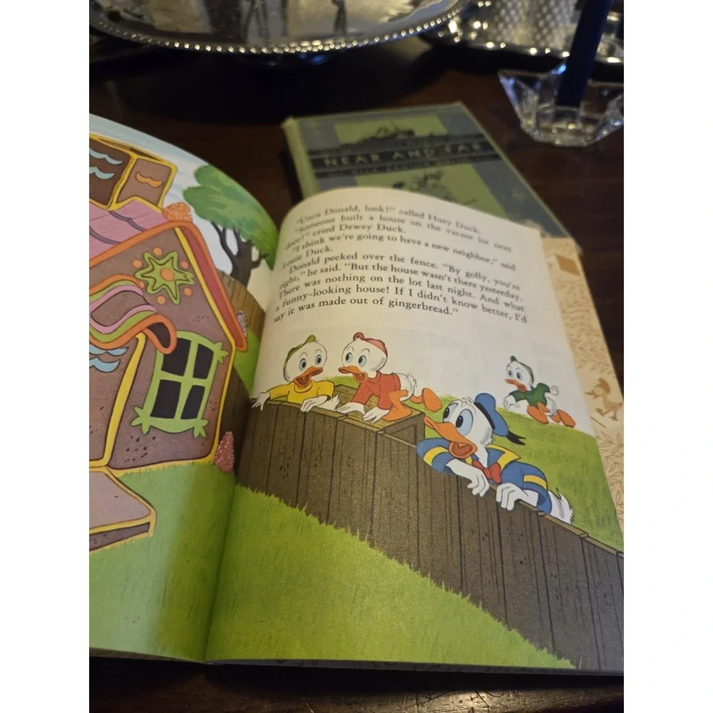 Walt Disney's Donald Duck and the Witch Next Door 1974 Golden Press Hardcover